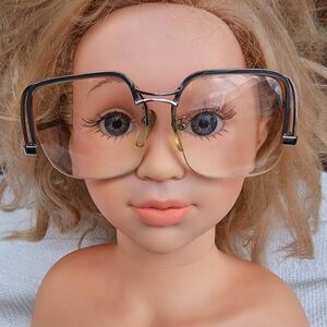 1980s Mod‎ huge eyeglass frames